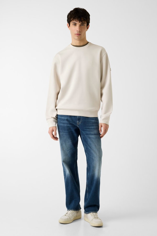 Guess Erkek Sweat Krem