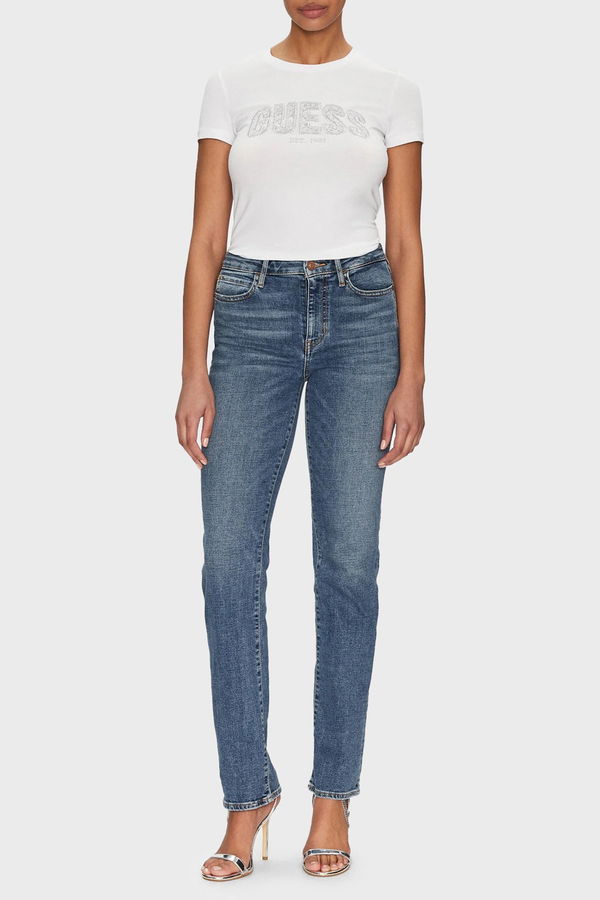 Guess Kadın T-shirt Beyaz