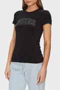 Guess Kadın T-shirt Siyah