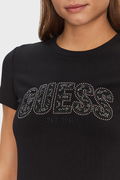 Guess Kadın T-shirt Siyah