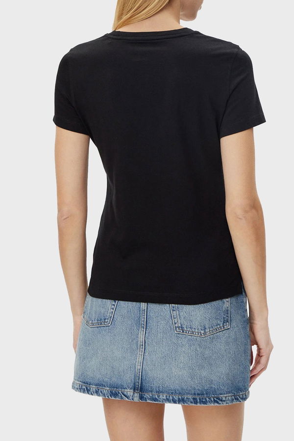 Guess Kadın T-shirt Siyah