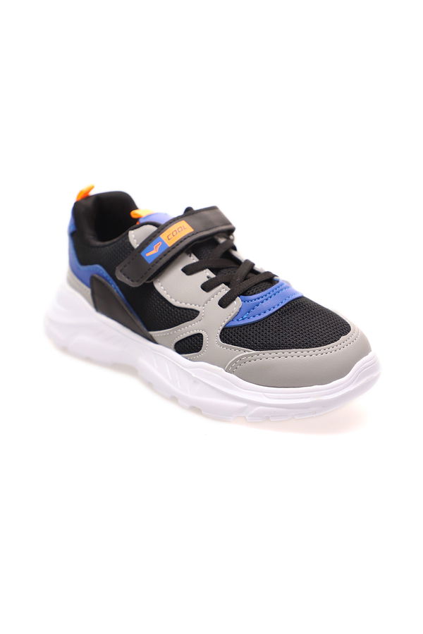 Çocuk Spor Ayakkabı SİYAH-SAKS Çocuk Spor Ayakkabı SİYAH-SAKS
