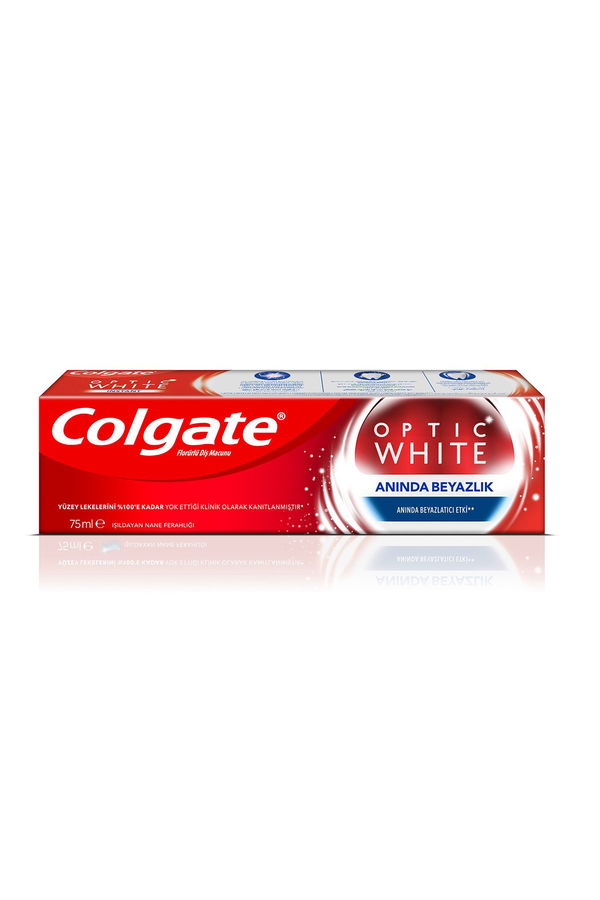 Colgate Optik Beyaz Diş Macunu 75 ML STD Colgate Optik Beyaz Diş Macunu 75 ML STD