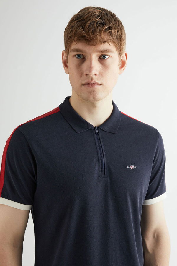 Gant Polo Yaka Erkek T-shirt LACİVERT