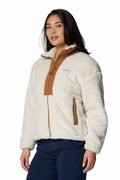 Columbia Boundless Discovery Sherpa Kadın Fermuarlı Polar EKRU