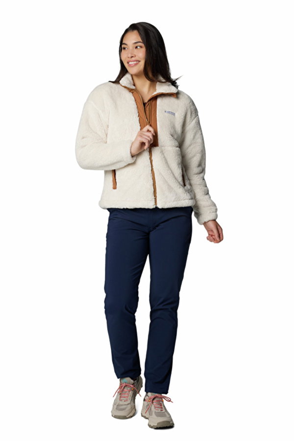 Columbia Boundless Discovery Sherpa Kadın Fermuarlı Polar EKRU