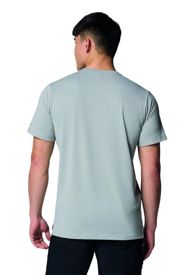 Columbia Erkek Bisiklet Yaka T-shirt GRI