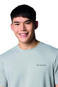 Columbia Erkek Bisiklet Yaka T-shirt GRI