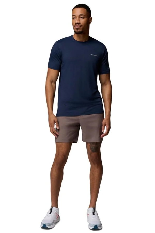 Columbia Erkek Bisiklet Yaka T-shirt LACIVERT