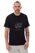 Columbia Erkek Bisiklet Yaka T-shirt SIYAH