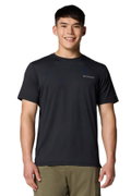 Columbia Erkek Bisiklet Yaka T-shirt SIYAH