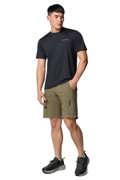 Columbia Erkek Bisiklet Yaka T-shirt SIYAH