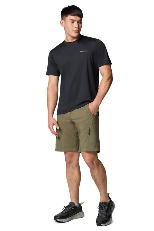 Columbia Erkek Bisiklet Yaka T-shirt SIYAH