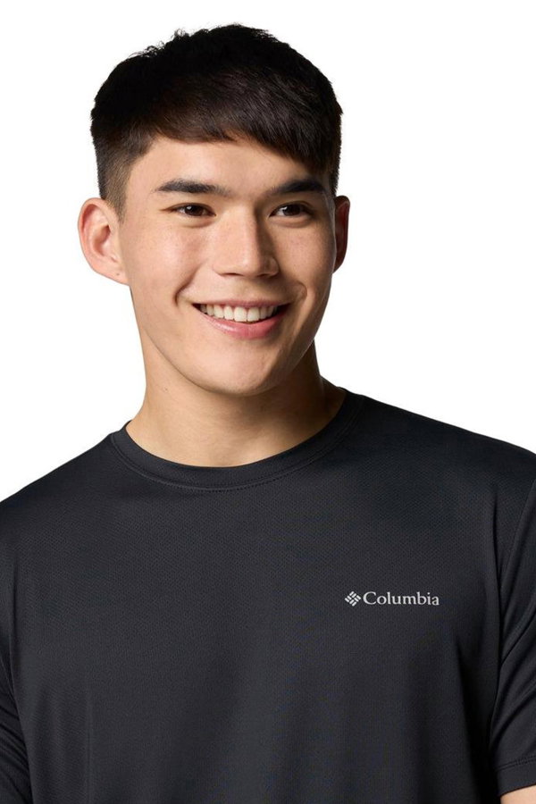 Columbia Erkek Bisiklet Yaka T-shirt SIYAH
