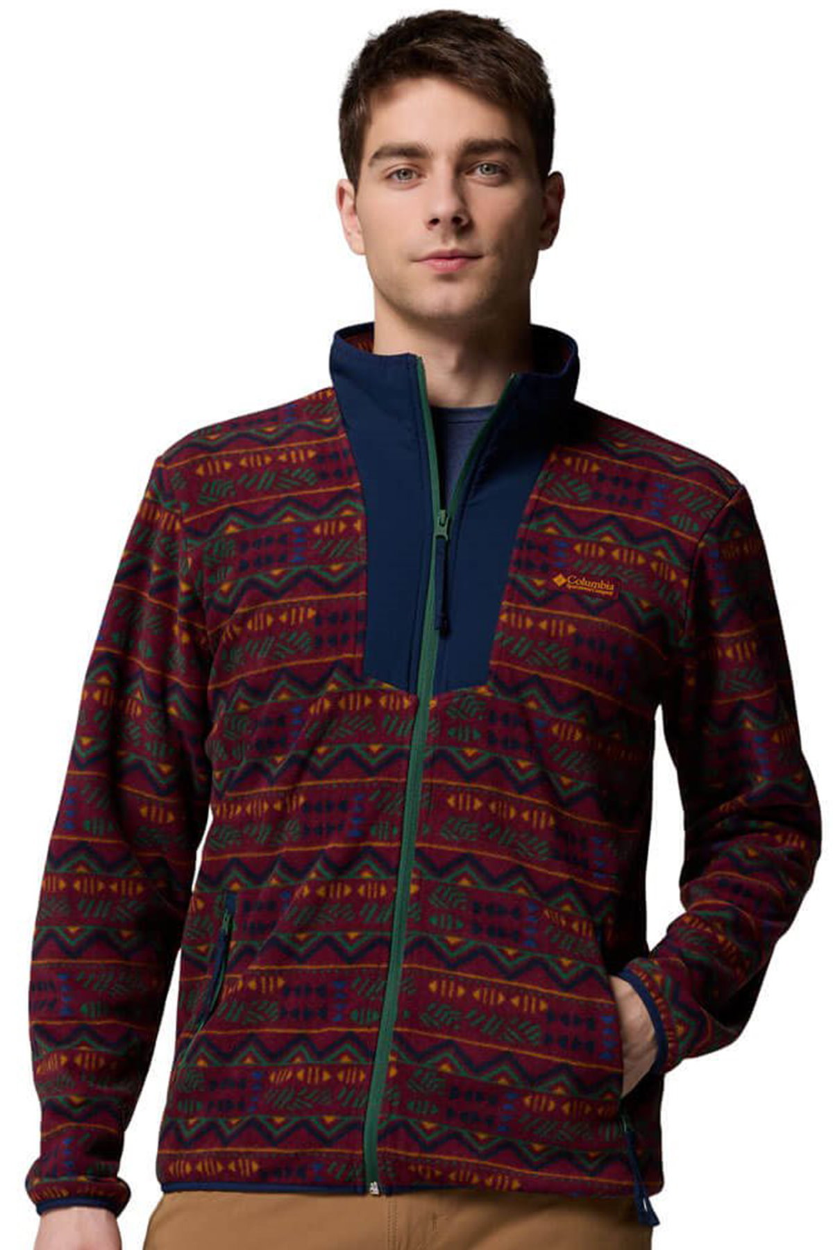Columbia Erkek Polar Hırka BORDO