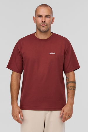 Columbia Erkek T-Shirt BORDO