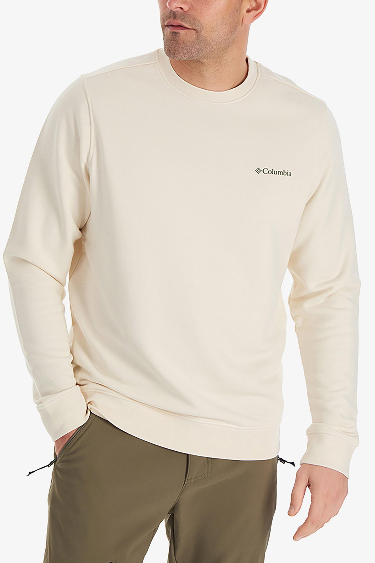 Columbia Erkek Sweat KREM