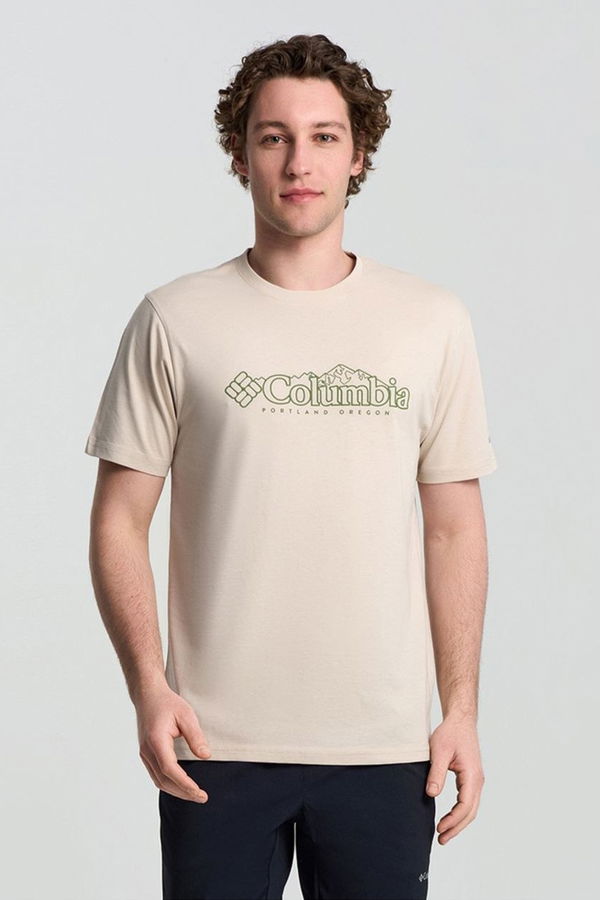 Columbia Erkek T-shirt BEJ