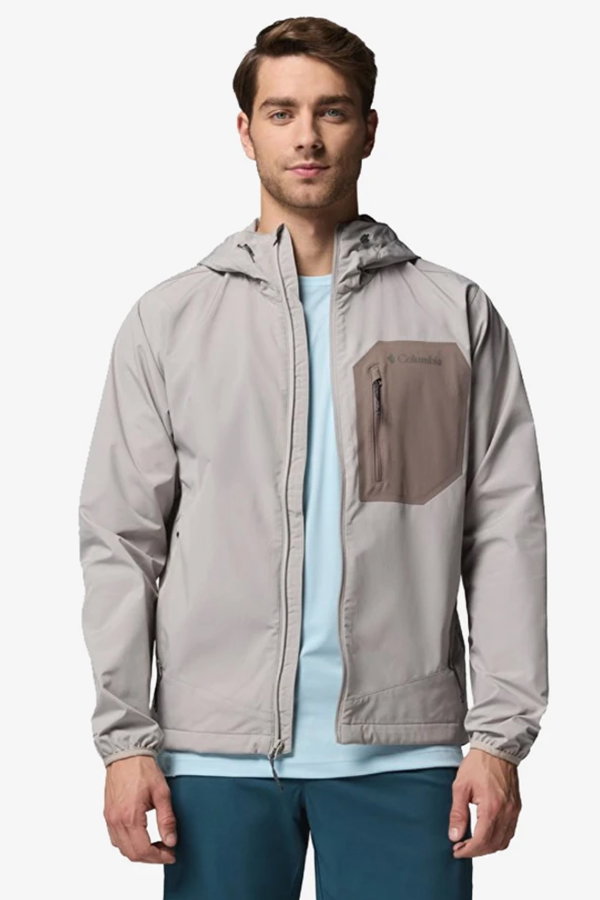 Columbia  Tall Heights III Kapüşonlu Erkek Softshell Mont BEJ