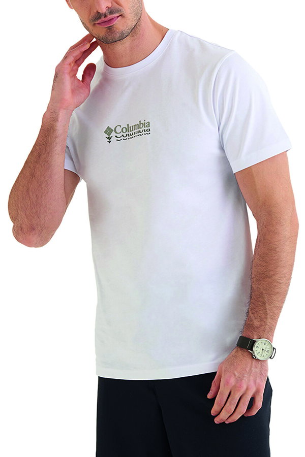 Columbia Erkek T-shirt Beyaz