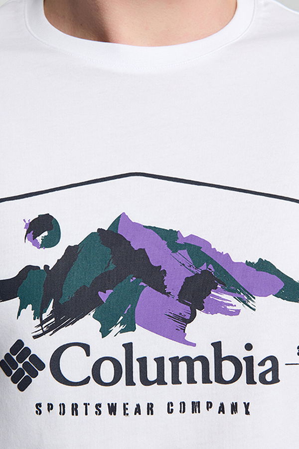 Columbia Erkek T-shirt Beyaz