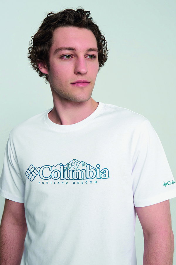 Columbia Erkek T-shirt Beyaz