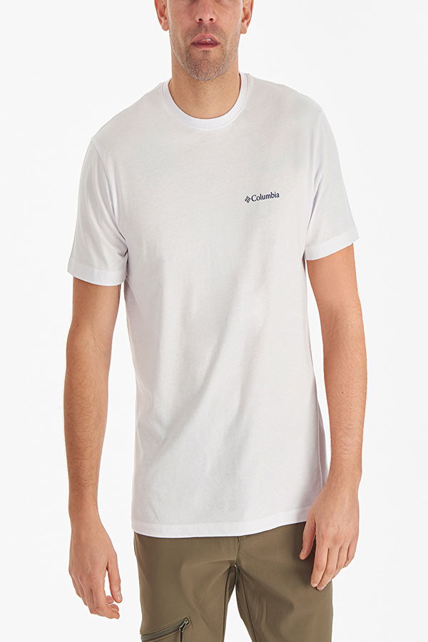 Columbia Erkek T-shirt Beyaz Columbia Erkek T-shirt Beyaz