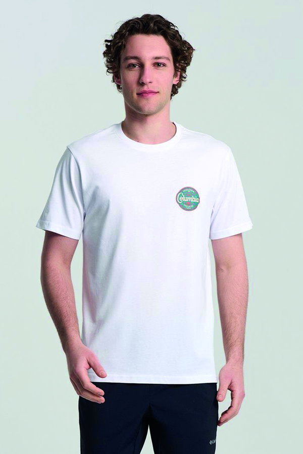 Columbia Erkek T-shirt Beyaz