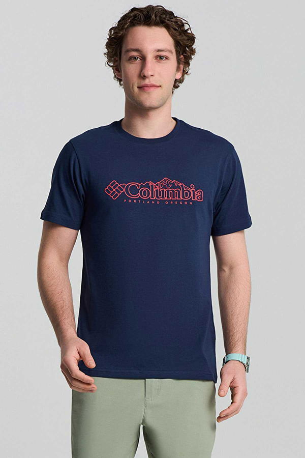 Columbia Erkek T-shirt LACIVERT