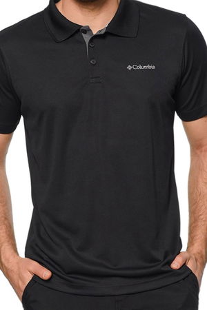 Columbia Polo Yaka Erkek T-shirt SIYAH Columbia Polo Yaka Erkek T-shirt SIYAH