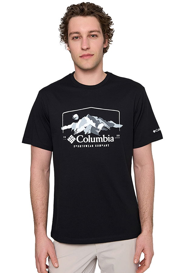 Columbia Erkek T-shirt SIYAH