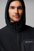 Columbia Kapüşonlu Erkek Softshell Mont SİYAH