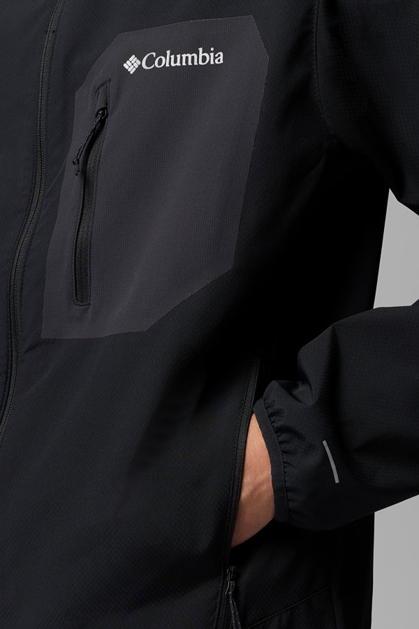 Columbia Kapüşonlu Erkek Softshell Mont SİYAH