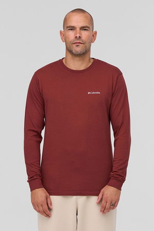 Columbia Erkek Uzun Kollu T-shirt BORDO