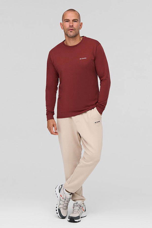 Columbia Erkek Uzun Kollu T-shirt BORDO