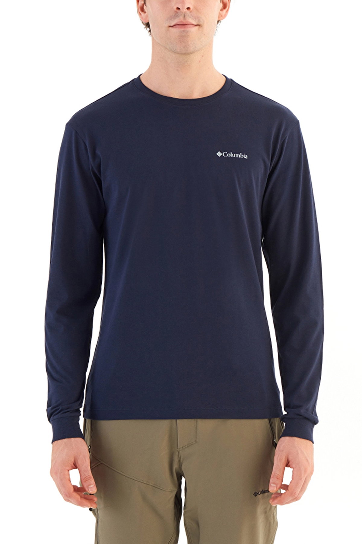 Columbia Erkek Uzun Kollu T-shirt LACIVERT