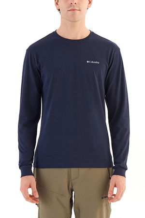 Columbia Erkek Uzun Kollu T-shirt LACIVERT
