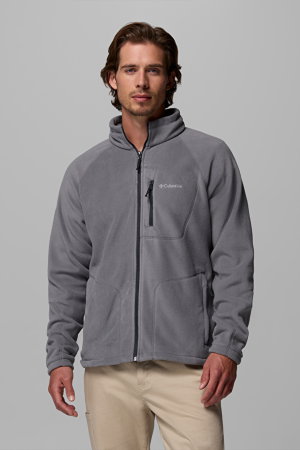 Columbia Fast Trek Ii Erkek Fermuarlı Polar GRI