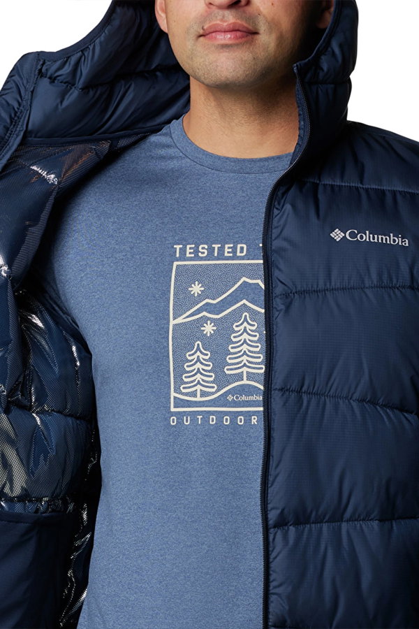 Columbia Fivemile Butte II Erkek Şişme Mont LACIVERT