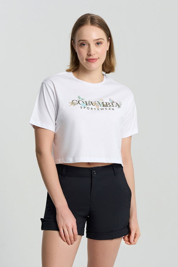 Columbia Kadın T-shirt Beyaz