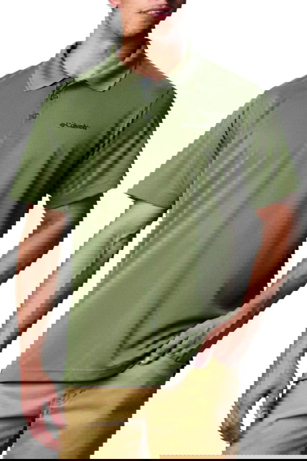 Columbia Polo Yaka Erkek T-shirt Haki