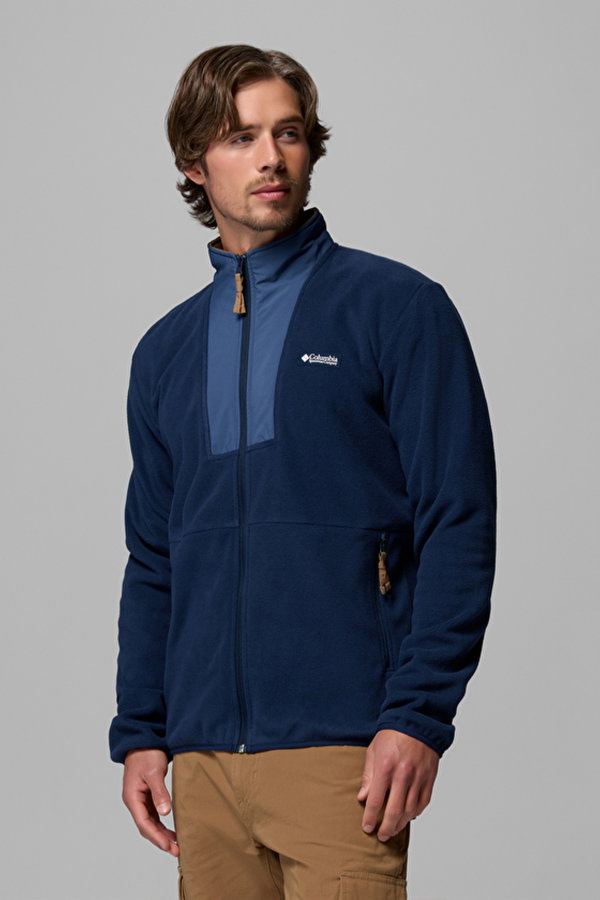 Columbia Sequoia Grove II FZ Fleece Erkek Fermuarlı Polar LACIVERT