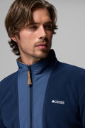 Columbia Sequoia Grove II FZ Fleece Erkek Fermuarlı Polar LACIVERT