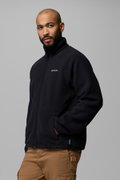 Columbia Timber Crest MTR Fleece Erkek Fermuarlı Polar SIYAH
