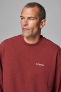 Columbia Triangle Crewneck Erkek Sweatshirt BORDO