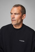 Columbia Triangle Crewneck Erkek Sweatshirt SIYAH