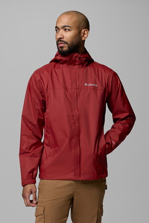 Columbia Watertight II Erkek Outdoor Yağmurluk BORDO