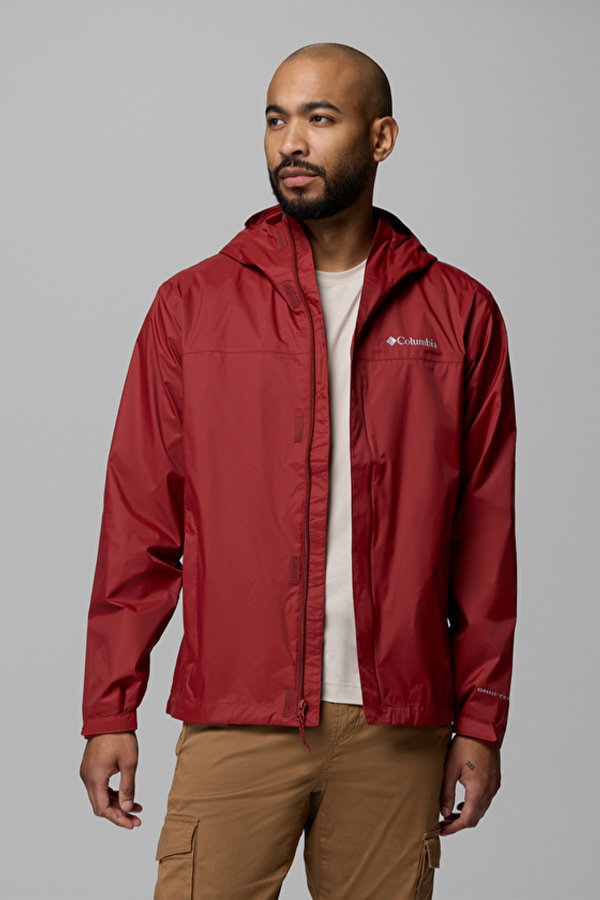Columbia Watertight II Erkek Outdoor Yağmurluk BORDO
