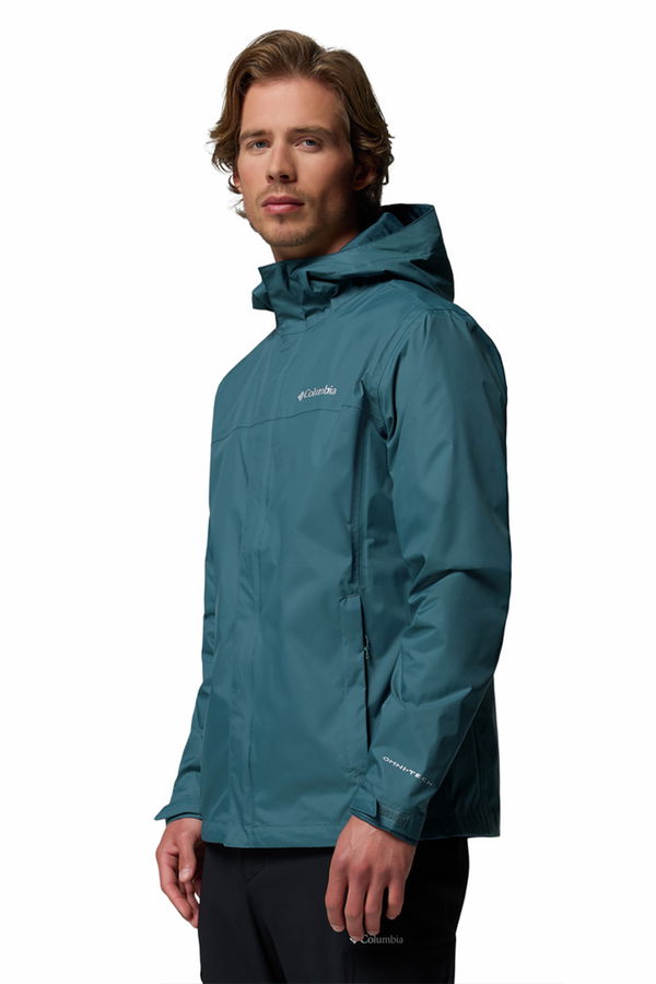 Columbia Watertight II Erkek Siyah Outdoor Yağmurluk PETROL