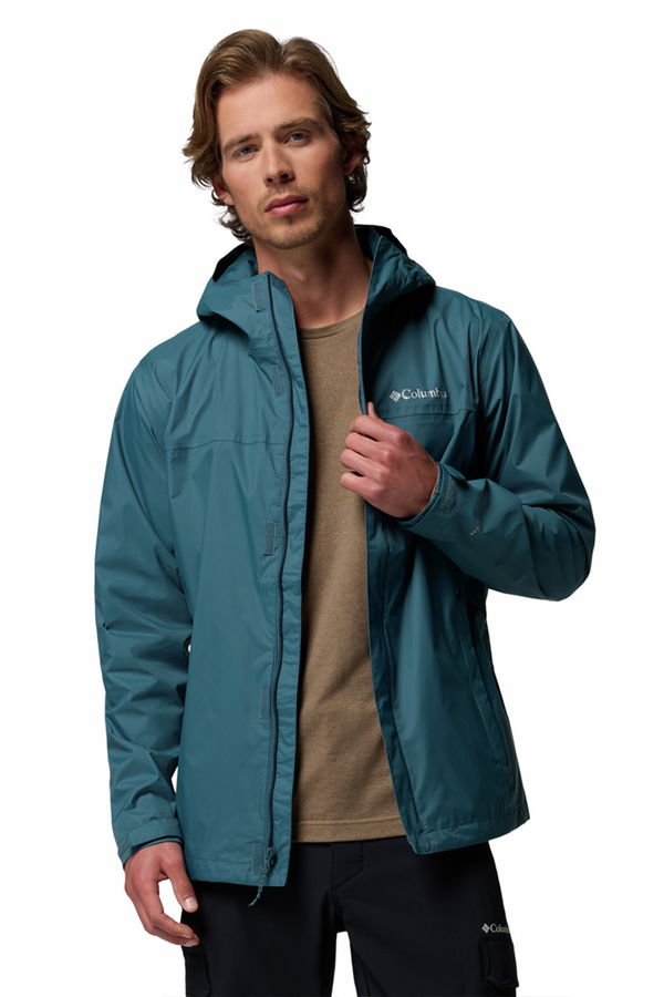 Columbia Watertight II Erkek Siyah Outdoor Yağmurluk PETROL